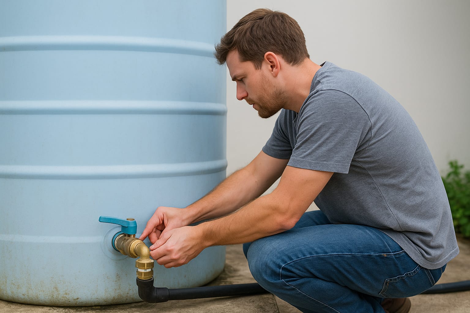 أسباب عدم نزول الماء من الخزان بالرياض