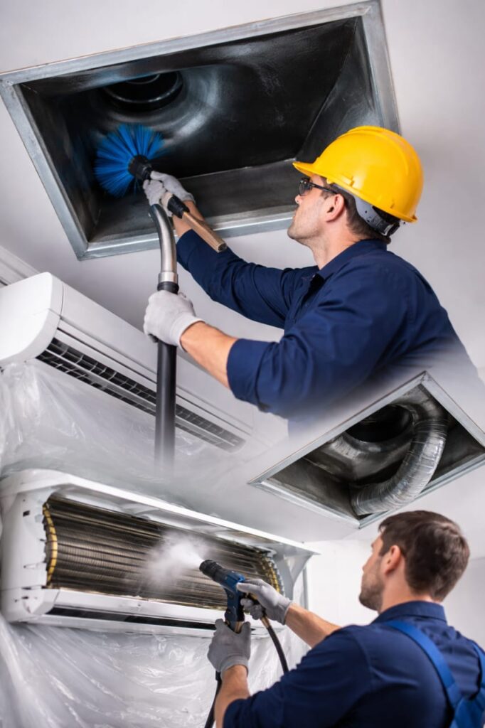 شركة تنظيف دكت المكيفات بجدة